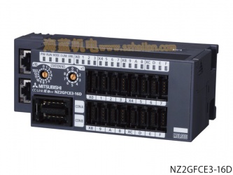 NZ2GFCE3-16DE|16点 DC24V（源型）输入，远程模块、e-CON连接器、3线式